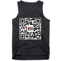 Qr President Trump 4547 Trump Dancing Code Tank Top