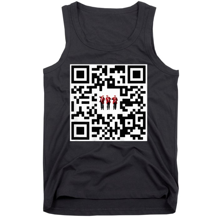 Qr President Trump 4547 Trump Dancing Code Tank Top