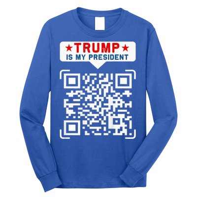 Qr President Trump 4547 Long Sleeve Shirt