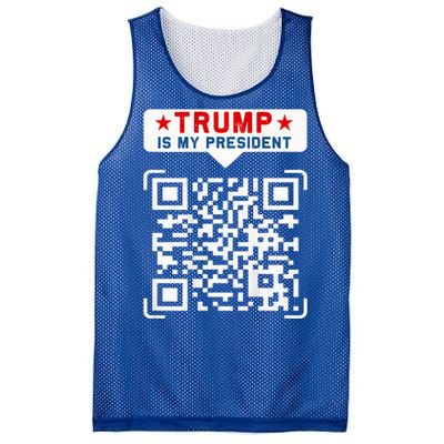 Qr President Trump 4547 Mesh Reversible Basketball Jersey Tank