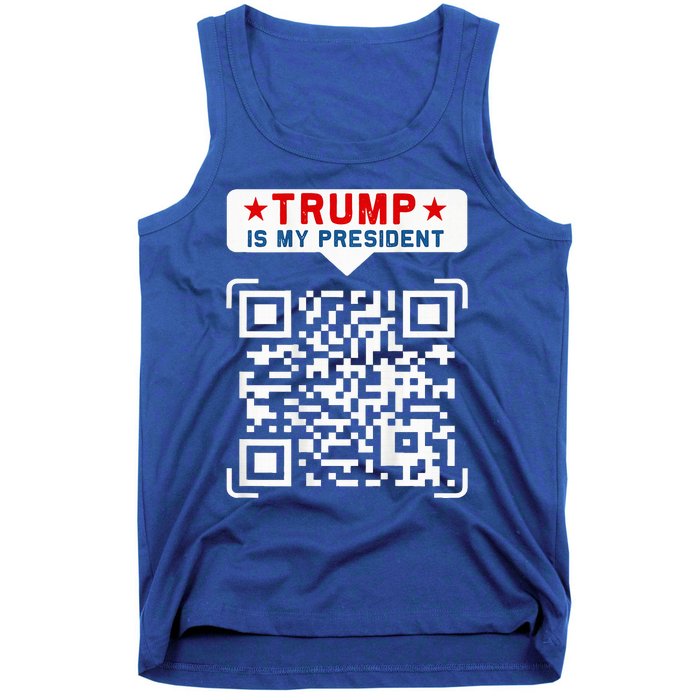 Qr President Trump 4547 Tank Top