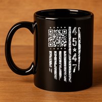 Qr President Trump Dance Code 11oz C Handle Ceramic Mug