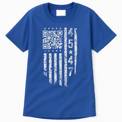 Qr President Trump Dance Code Tall T-Shirt