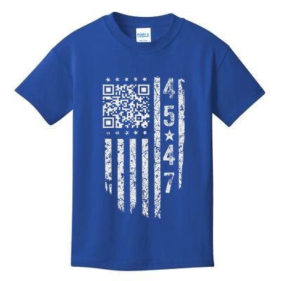 Qr President Trump Dance Code Kids T-Shirt