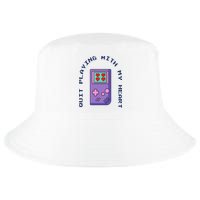 Quit Playing With My Heart Retro Video Game Cool Comfort Performance Bucket Hat