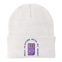 Quit Playing With My Heart Retro Video Game Beanie