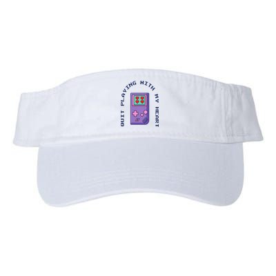 Quit Playing With My Heart Retro Video Game Visor