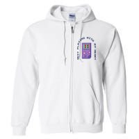Quit Playing With My Heart Retro Video Game Full Zip Hoodie