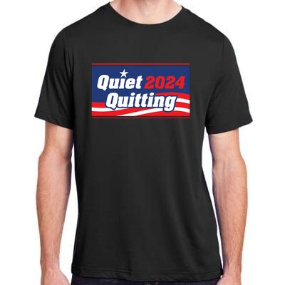 Quiet Quitting 24 Adult ChromaSoft Performance T-Shirt