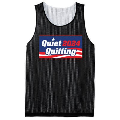 Quiet Quitting 24 Mesh Reversible Basketball Jersey Tank