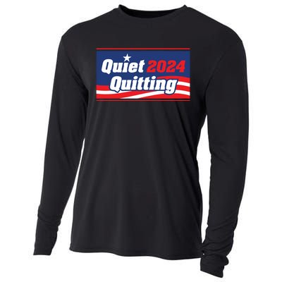 Quiet Quitting 24 Cooling Performance Long Sleeve Crew