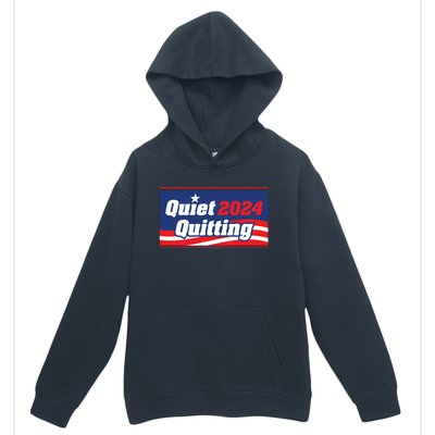 Quiet Quitting 24 Urban Pullover Hoodie