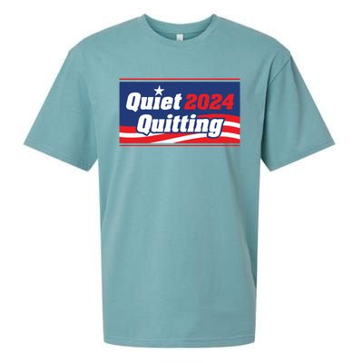 Quiet Quitting 24 Sueded Cloud Jersey T-Shirt