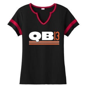 Qb13 Ladies Halftime Notch Neck Tee