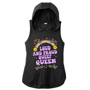 Queef Queen Embarrassing Queefed Inappropriate Queefing Ladies PosiCharge Tri-Blend Wicking Draft Hoodie Tank