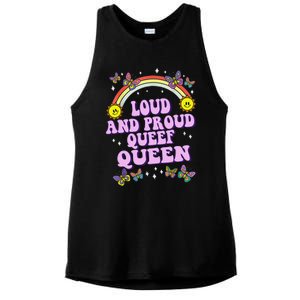 Queef Queen Embarrassing Queefed Inappropriate Queefing Ladies PosiCharge Tri-Blend Wicking Tank