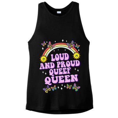 Queef Queen Embarrassing Queefed Inappropriate Queefing Ladies PosiCharge Tri-Blend Wicking Tank