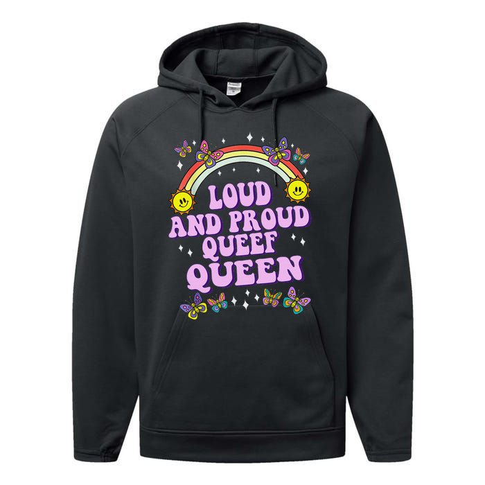 Queef Queen Embarrassing Queefed Inappropriate Queefing Performance Fleece Hoodie