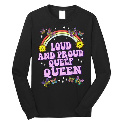 Queef Queen Embarrassing Queefed Inappropriate Queefing Long Sleeve Shirt