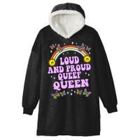 Queef Queen Embarrassing Queefed Inappropriate Queefing Hooded Wearable Blanket