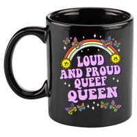 Queef Queen Embarrassing Queefed Inappropriate Queefing 11oz C Handle Ceramic Mug