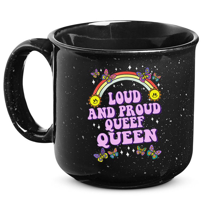 Queef Queen Embarrassing Queefed Inappropriate Queefing 15oz Campfire Ceramic Mug