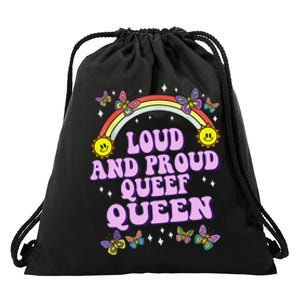 Queef Queen Embarrassing Queefed Inappropriate Queefing Drawstring Bag