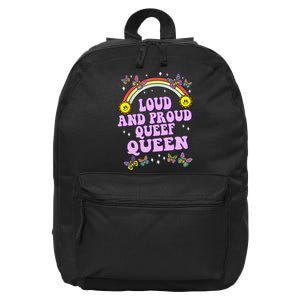 Queef Queen Embarrassing Queefed Inappropriate Queefing 16 in Basic Backpack