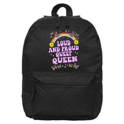 Queef Queen Embarrassing Queefed Inappropriate Queefing 16 in Basic Backpack