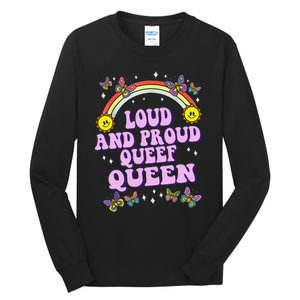 Queef Queen Embarrassing Queefed Inappropriate Queefing Tall Long Sleeve T-Shirt