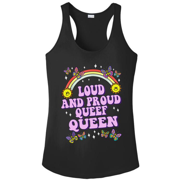 Queef Queen Embarrassing Queefed Inappropriate Queefing Ladies PosiCharge Competitor Racerback Tank