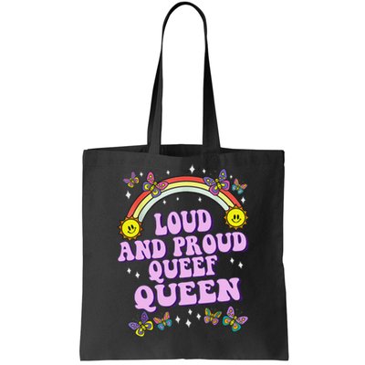 Queef Queen Embarrassing Queefed Inappropriate Queefing Tote Bag