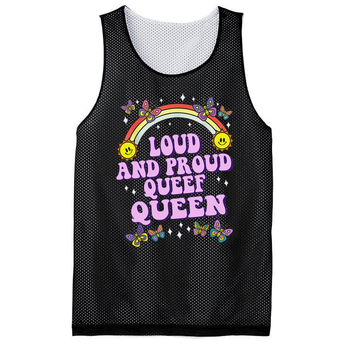 Queef Queen Embarrassing Queefed Inappropriate Queefing Mesh Reversible Basketball Jersey Tank