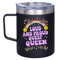 Queef Queen Embarrassing Queefed Inappropriate Queefing 12oz Stainless Steel Coffee Mug