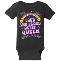 Queef Queen Embarrassing Queefed Inappropriate Queefing Baby Bodysuit