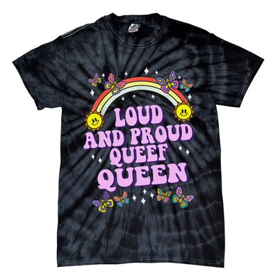 Queef Queen Embarrassing Queefed Inappropriate Queefing Tie-Dye T-Shirt