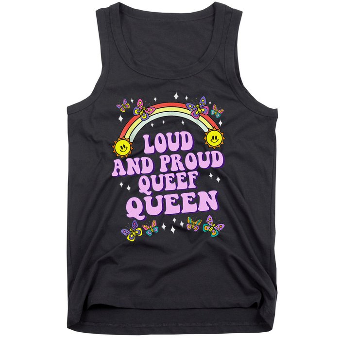 Queef Queen Embarrassing Queefed Inappropriate Queefing Tank Top