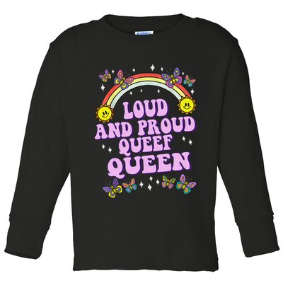 Queef Queen Embarrassing Queefed Inappropriate Queefing Toddler Long Sleeve Shirt