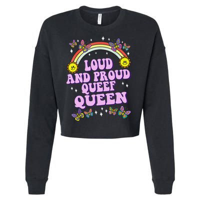 Queef Queen Embarrassing Queefed Inappropriate Queefing Cropped Pullover Crew