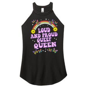 Queef Queen Embarrassing Queefed Inappropriate Queefing Women's Perfect Tri Rocker Tank