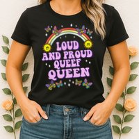 Queef Queen Embarrassing Queefed Inappropriate Queefing Womens T-Shirt