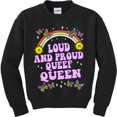 Queef Queen Embarrassing Queefed Inappropriate Queefing Kids Sweatshirt