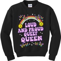 Queef Queen Embarrassing Queefed Inappropriate Queefing Kids Sweatshirt