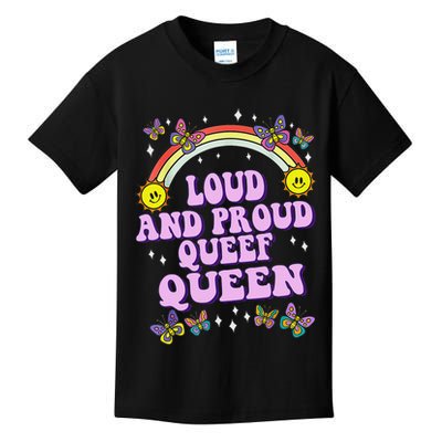 Queef Queen Embarrassing Queefed Inappropriate Queefing Kids T-Shirt