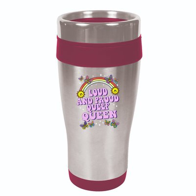 Queef Queen Embarrassing Queefed Inappropriate Queefing 16oz Travel Tumbler