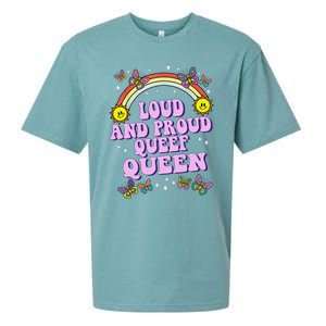 Queef Queen Embarrassing Queefed Inappropriate Queefing Sueded Cloud Jersey T-Shirt