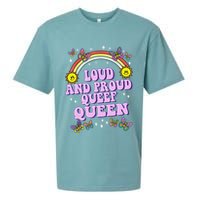 Queef Queen Embarrassing Queefed Inappropriate Queefing Sueded Cloud Jersey T-Shirt