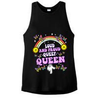 Queef Queen Embarrassing Queefed Inappropriate Queefing Ladies PosiCharge Tri-Blend Wicking Tank