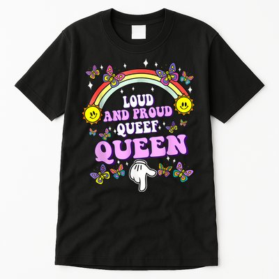 Queef Queen Embarrassing Queefed Inappropriate Queefing Tall T-Shirt