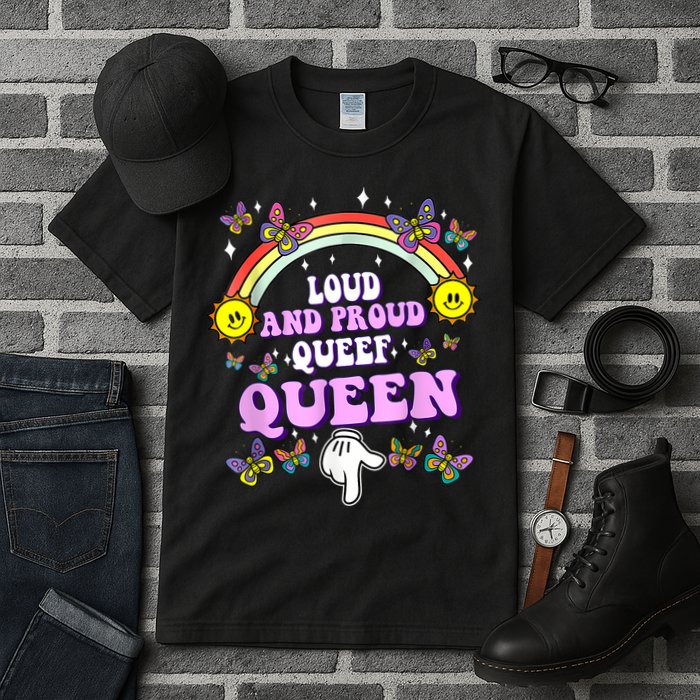 Queef Queen Embarrassing Queefed Inappropriate Queefing Tall T-Shirt